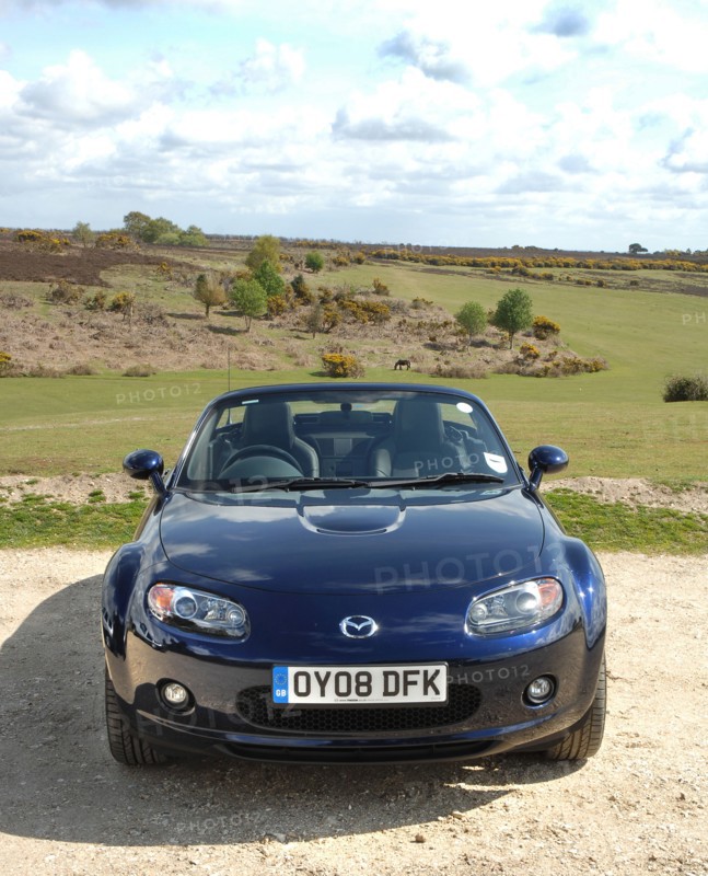 2008 Mazda MX5 Roadster Coupe. Artist: Unknown.