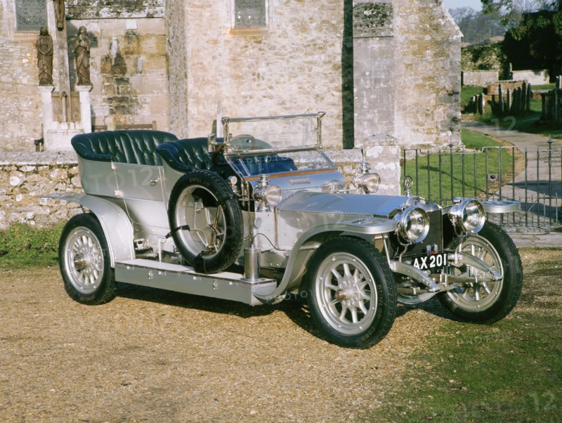 1907 Rolls Royce Silver Ghost. Artist: Unknown.