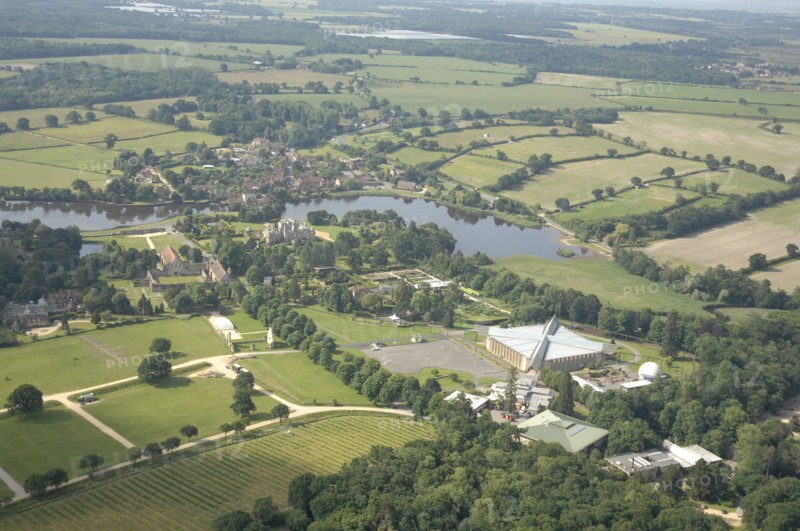 Beaulieu Aerial shots. Artist: Unknown.
