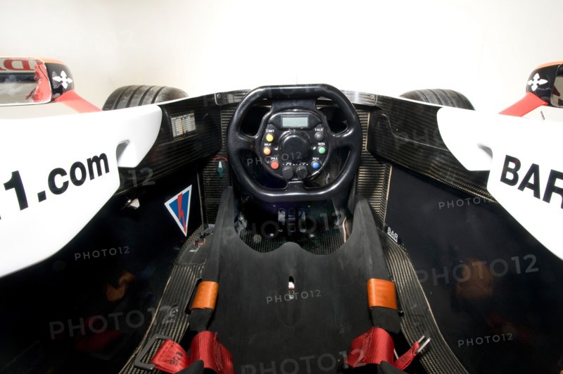 2004 B.A.R. Honda Formula 1 car cockpit Artist: Unknown.