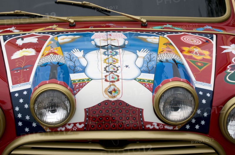 1968 Austin Mini Cooper S owned by Beatle George Harrison Artist: Unknown.