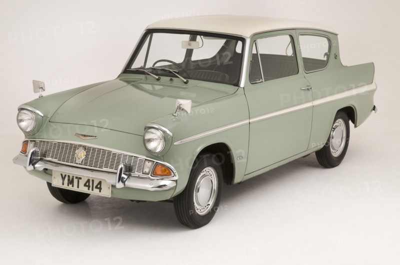 1966 Ford Anglia Super 105E Artist: Unknown.
