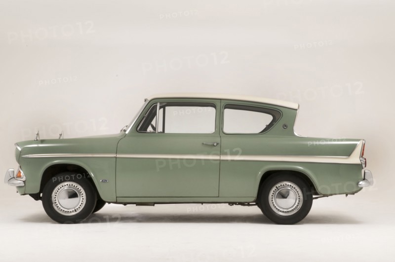 1966 Ford Anglia Super 105E Artist: Unknown.