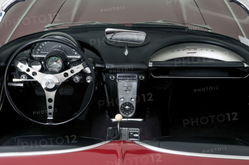 1961 Chevrolet Corvette C1 Convertible Artist: Unknown.