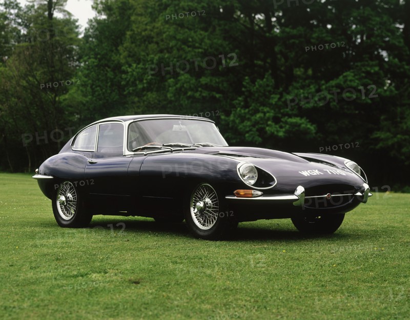 1968 Jaguar E type 4.2 Fixed Head Coupe Artist: Unknown.