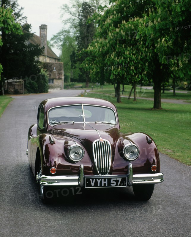 1957 Jaguar XK 140 Artist: Unknown.