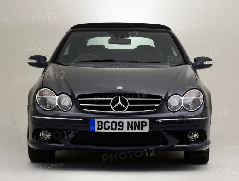 2009 Mercedes Benz CLK Cabriolet  Artist: Unknown.