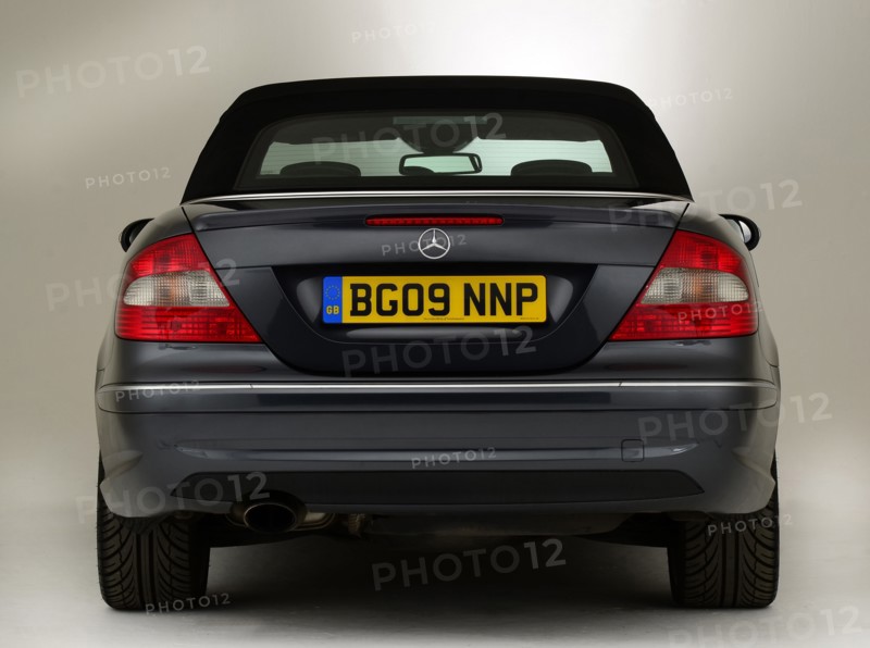 2009 Mercedes Benz CLK Cabriolet  Artist: Unknown.