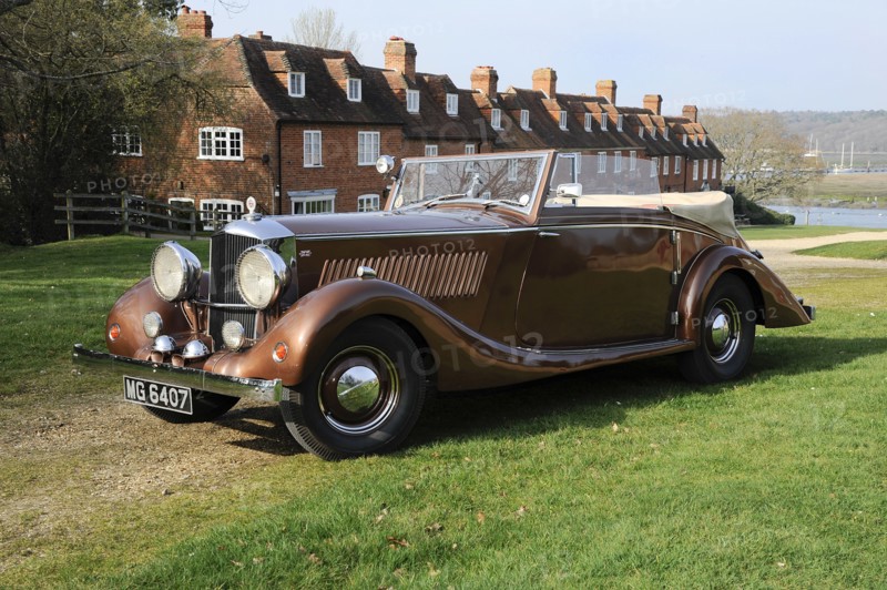 1939 Railton Fairmile Series 3 Straight Eight Artist: Unknown.