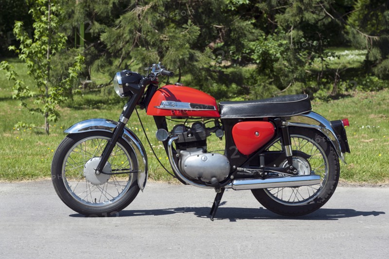 1961 Norton Jubilee 250cc Artist: Unknown.