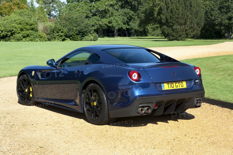 2010 Ferrari 599 GTO Artist: Unknown.