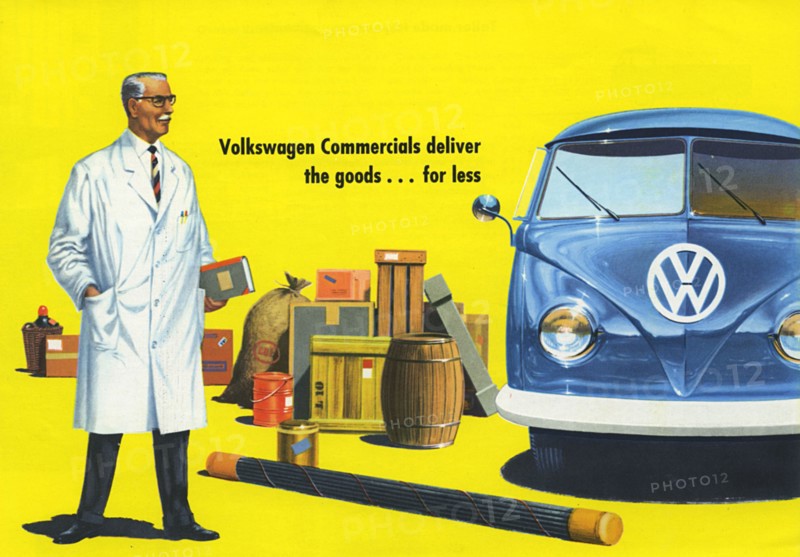 1960 Volkswagen commercial vehicle brochure Artist: Unknown.