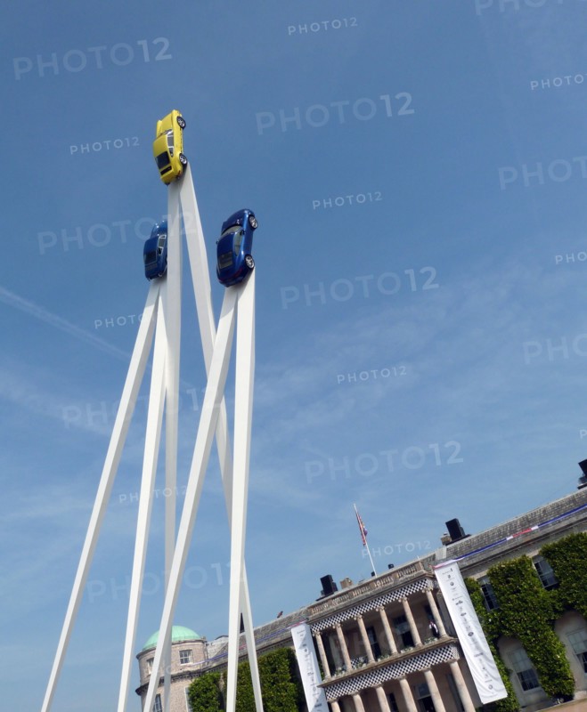 Goodwood Festival of Speed Sculpture in front of Goodwood House 2013 Artist: Unknown.