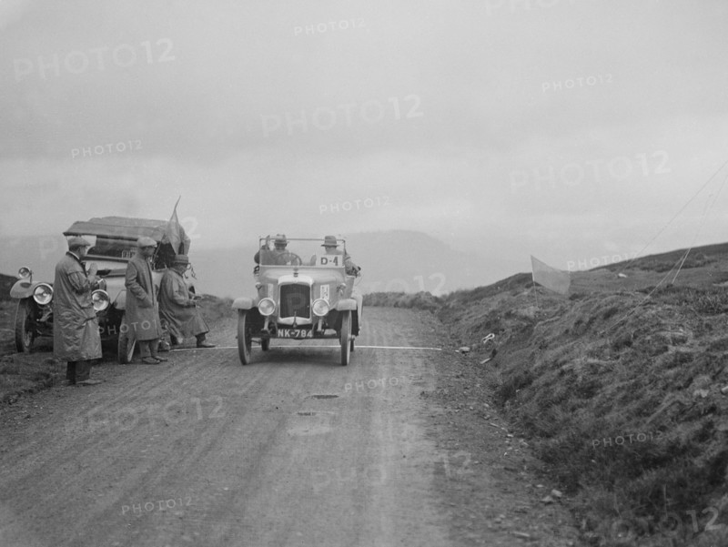 Phoenix of J van Hooydonk competing in the Scottish Light Car Trial, 1922. Artist: Bill Brunell.