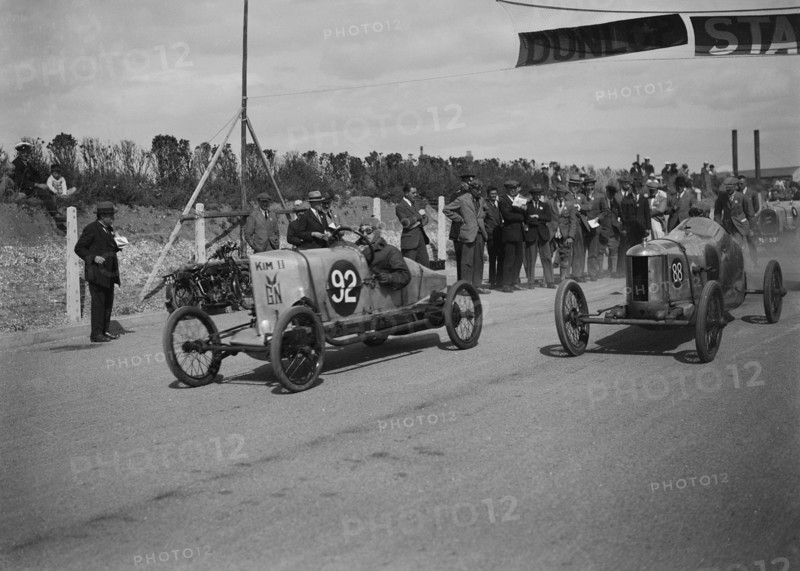 GN Kim II of Archie Frazer-Nash and AC of JA Joyce, Southsea Speed Carnival, Hampshire. 1922. Artist: Bill Brunell.