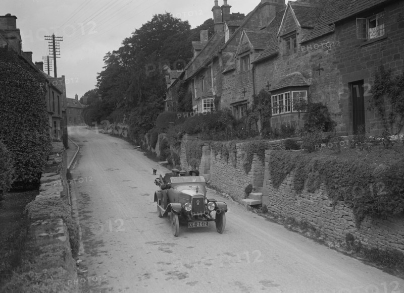 Calthorpe 4-seater tourer, Cotswolds, c1920s. Artist: Bill Brunell.