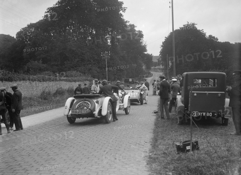 Mercedes-Benz SS of Baron Wentzel-Mosau, Boulogne Motor Week, east of La Capelle, France, 1928. Artist: Bill Brunell.