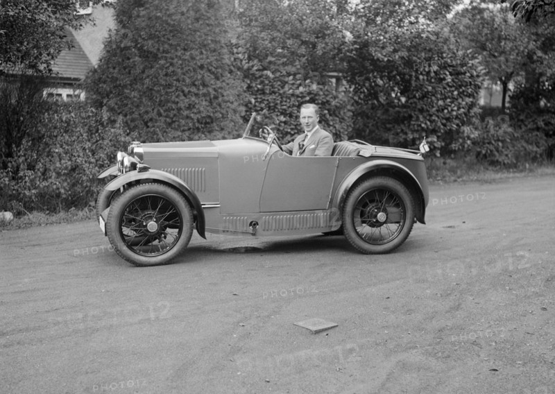 MG M type of C Robinson, c1929. Artist: Bill Brunell.
