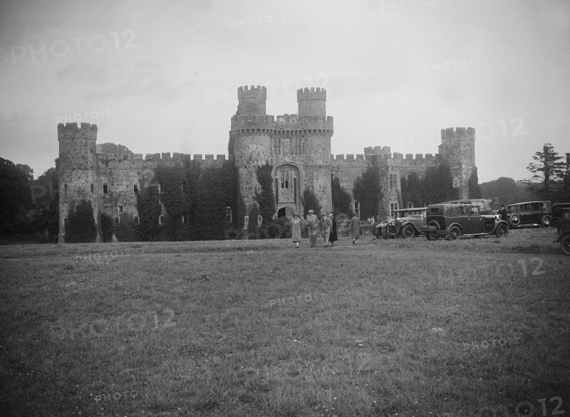 Herstmonceux Castle, Sussex, c1930s. Artist: Bill Brunell.