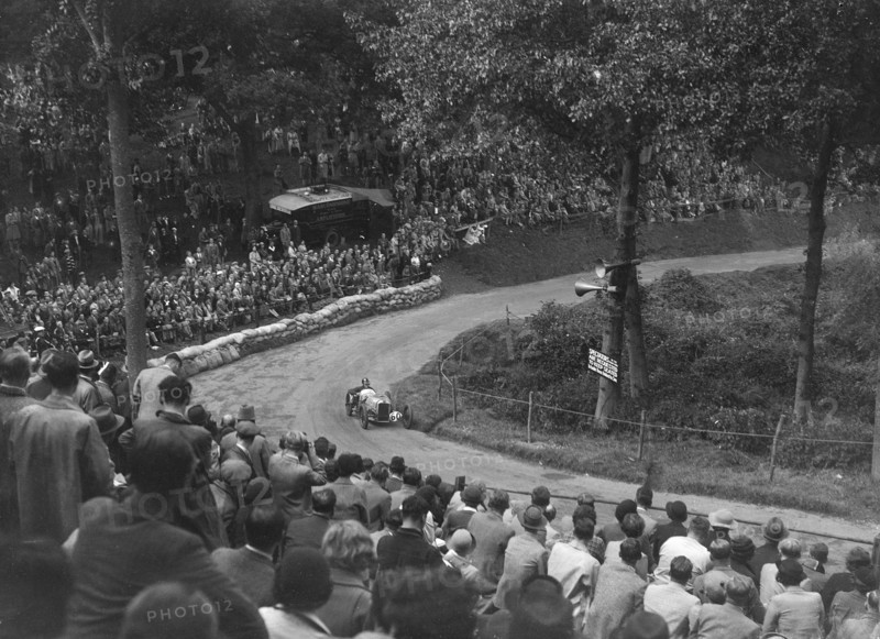 'Bloody Mary', Bolster special of John Bolster, MAC Shelsley Walsh Hill Climb, Worcestershire, 1932. Artist: Bill Brunell.