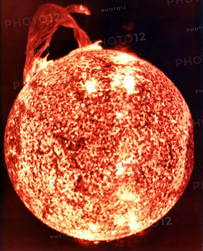 Solar flare. Artist: Unknown