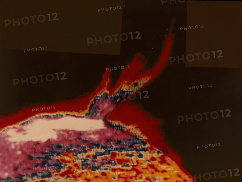 False colour image of a solar flare from Skylab, 1973. Artist: Unknown