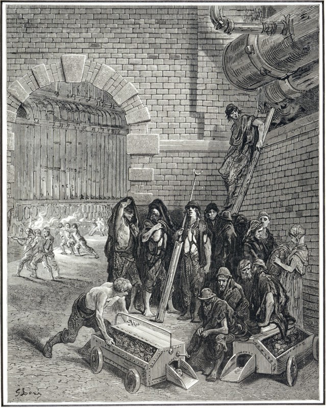 'Lambeth Gas Works', 1872. Artist: Gustave Doré