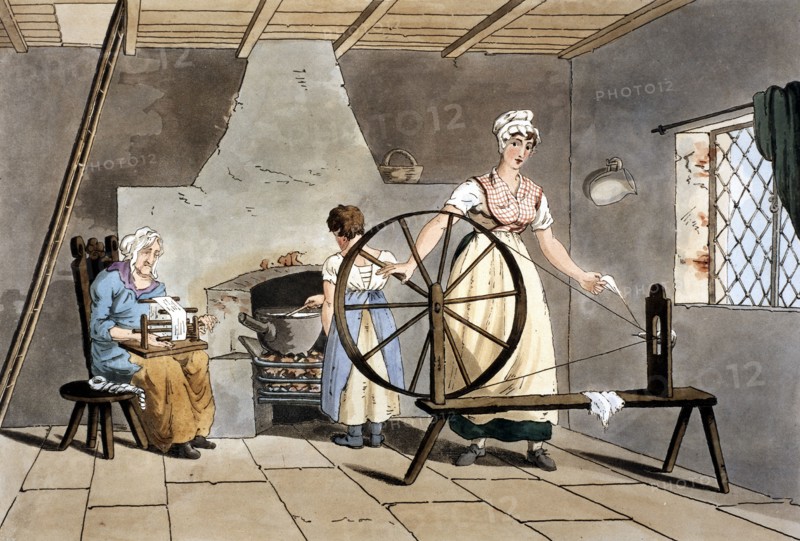 Three generations of women, 1814. Artist: Unknown
