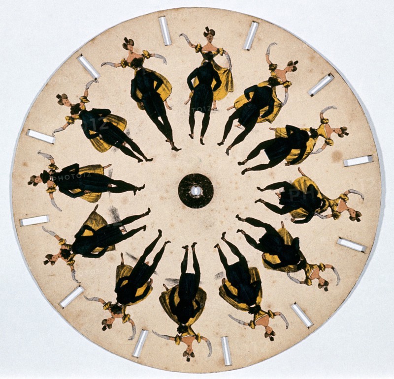 Fantascope disc, 1833.  Artist: Thomas Mann Baynes