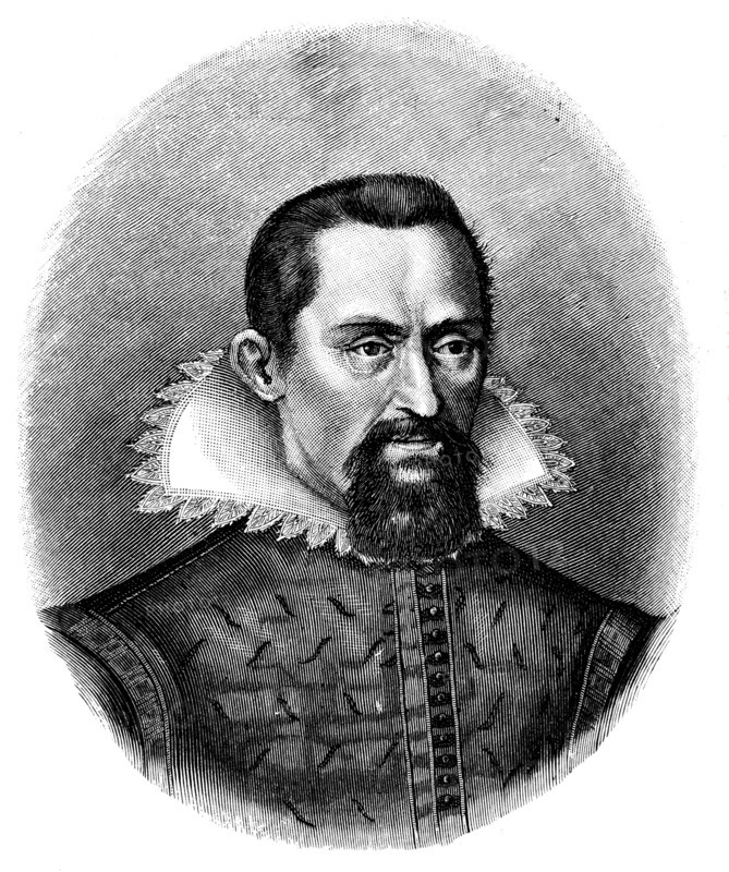 Johannes Kepler, German astronomer, early 17th century, (c1903). Artist: Unknown