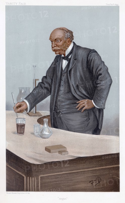 John William Strutt, 3rd Baron Rayleigh, British scientist, 1899. Artist: Unknown