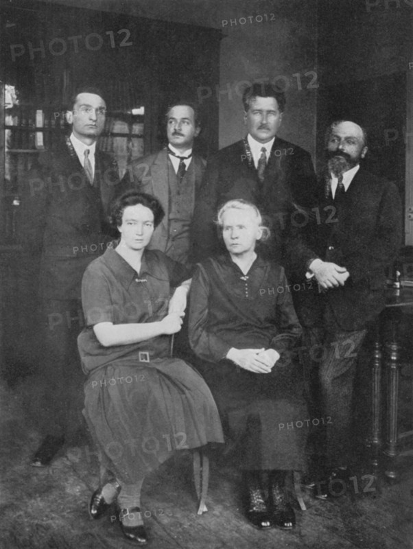 Marie Curie, Polish-born French physicist. Artist: Unknown
