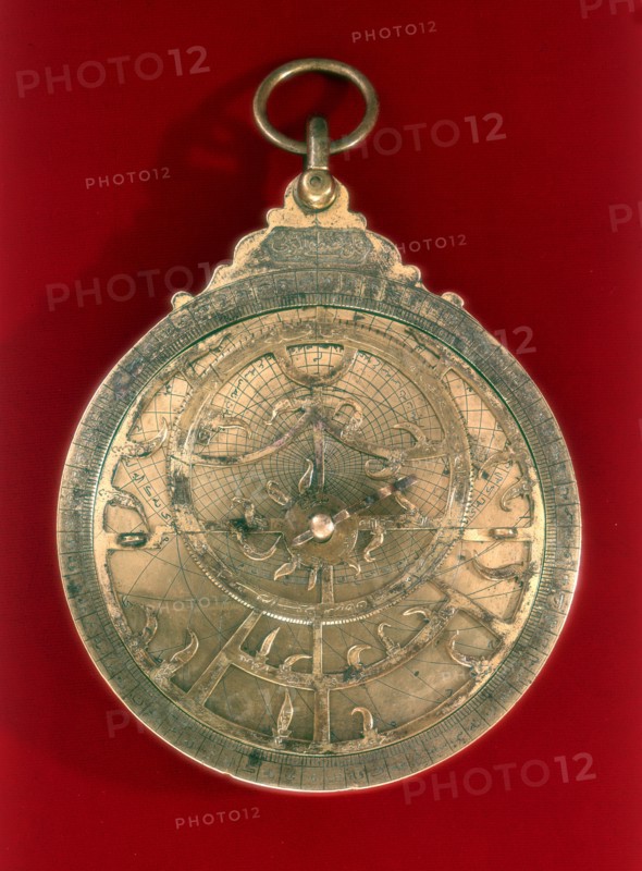 Astrolabe, Arabian navigational instrument, 11th century. Artist: Unknown