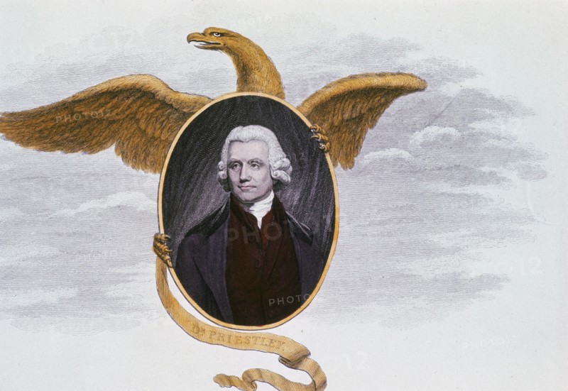 Joseph Priestley (1733-1804), English Presbyterian minister and chemist, 1801. Artist: Unknown
