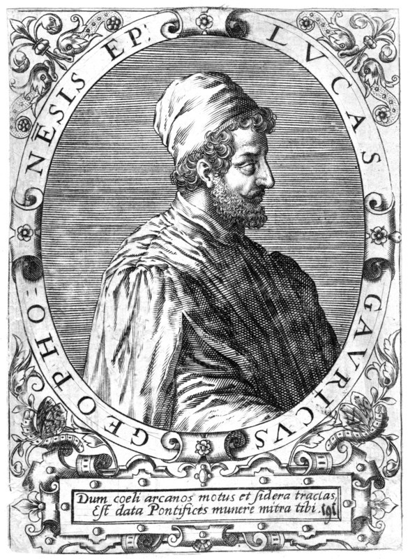 Lucas Gaurico, Italian astronomer, astrologer and mathematician, 16th century.  Artist: Theodor de Bry