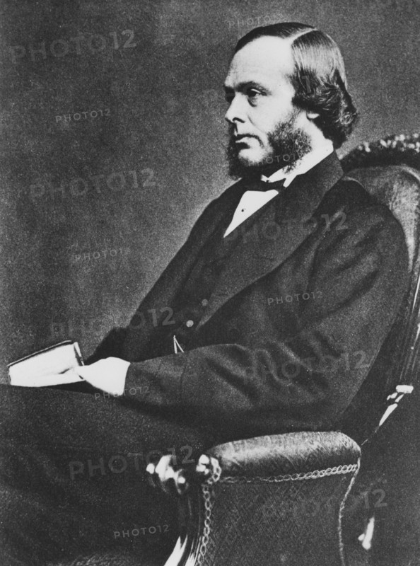 Joseph Lister, English surgeon and pioneer of antiseptic surgery, c1867. Artist: Unknown