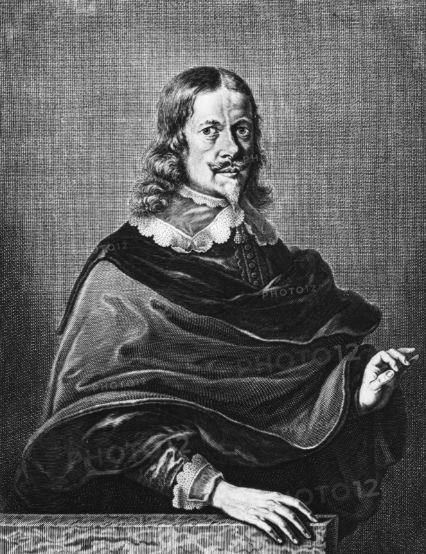 Johannes Hevelius, German astronomer, 1673. Artist: Unknown