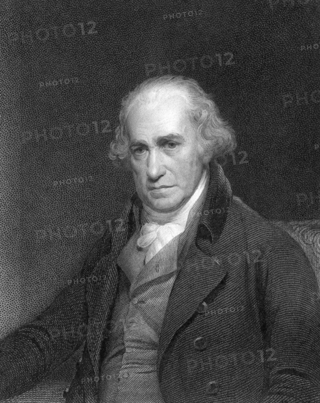 James Watt, Scottish engineer and inventor, 1833. Artist: Unknown