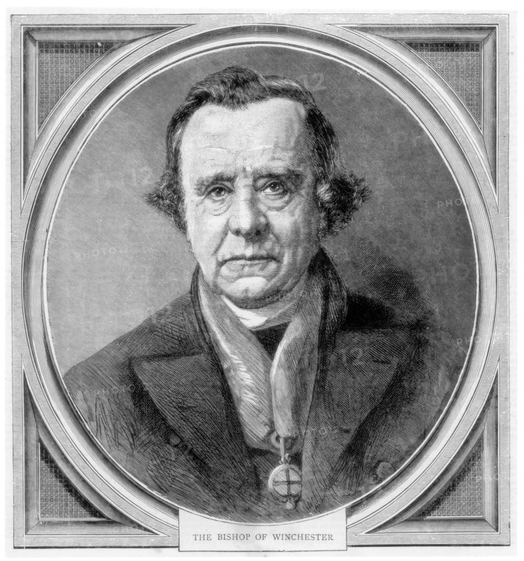 Samuel Wilberforce, English churchman, 1870. Artist: Unknown
