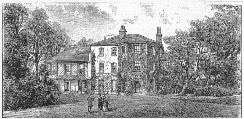 Down House, near Beckenham, Kent, 1887. Artist: Unknown