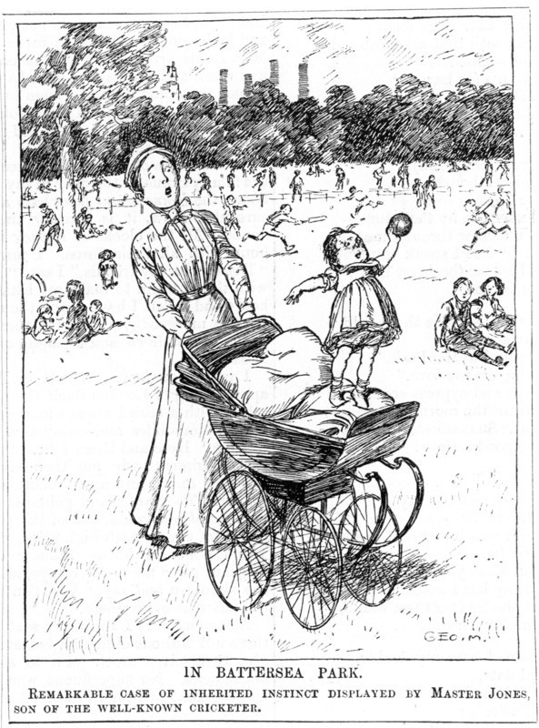 'In Battersea Park', 1911. Artist: Unknown