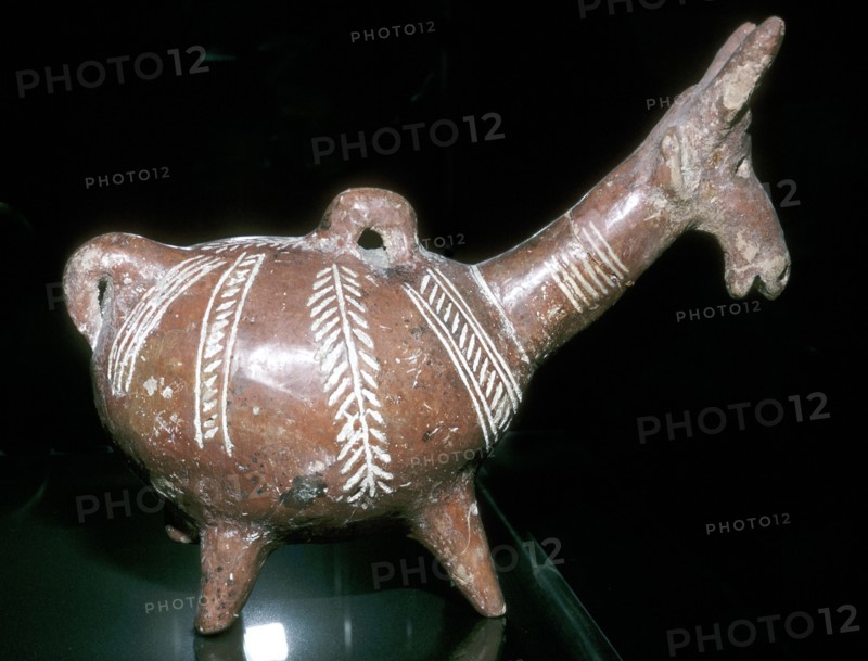 Red Polished Vase, Cyprus, Middle Bronze Age, 2000-1600 BC. Artist: Unknown