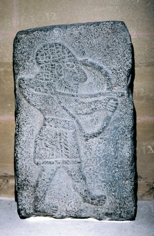 Neo-Hittite stone relief of an archer, c9th century BC. Artist: Unknown