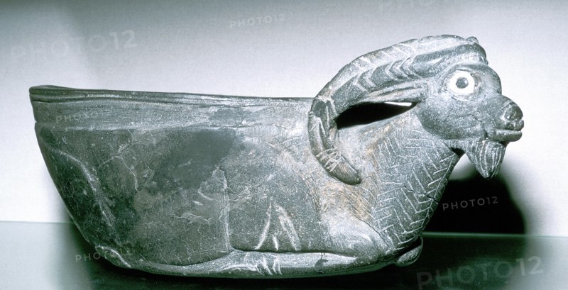 Cup in the form of a mouflon, Susa, c2000-1940 BC. Artist: Unknown