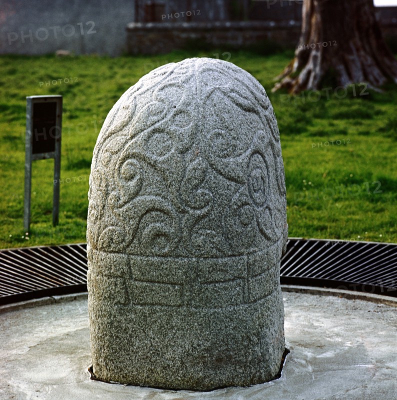 Turoe Stone, Co.Galway, Eire, 1st century BC. Artist: Unknown
