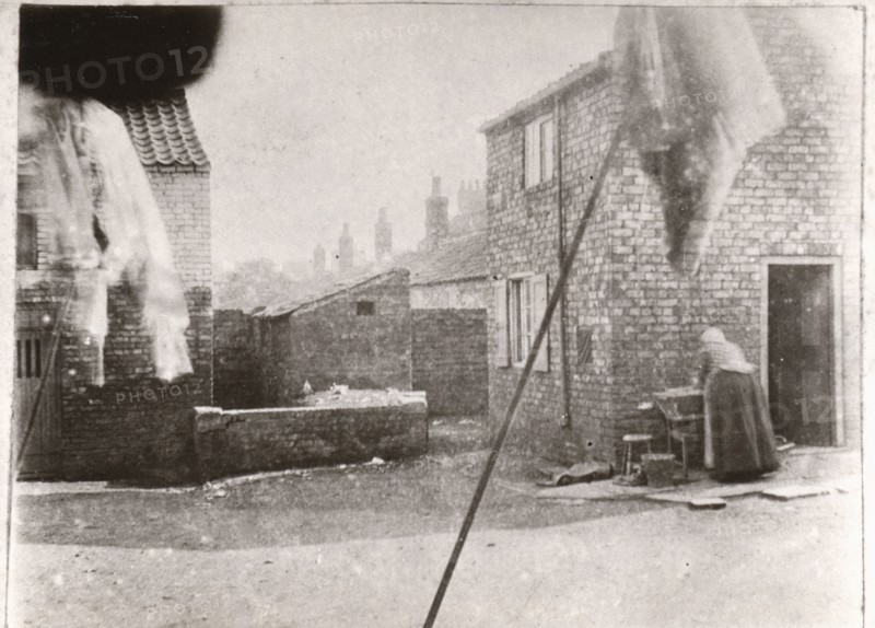 A York slum, Yorkshire, 1901. Artist: Unknown