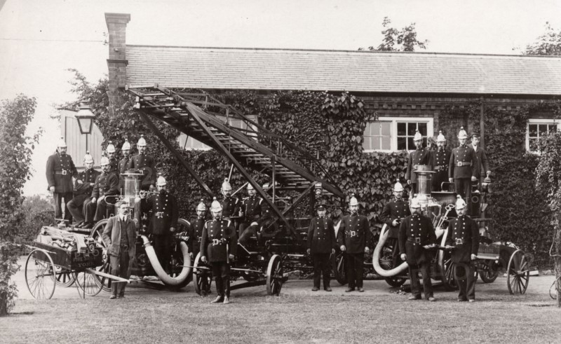 Fire Brigade, York, Yorkshire, 1905. Artist: Unknown
