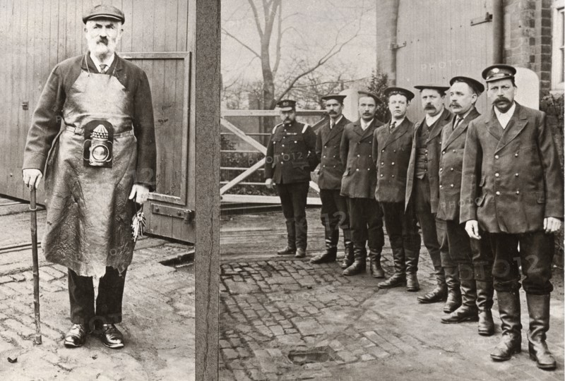 Patrol staff of the Rowntree Cocoa Work, York, Yorkshire, c1898-c1910. Artist: Unknown
