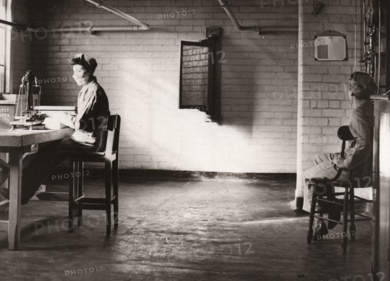 Munitions work, County Industries, York, Yorkshire, 1943. Artist: Unknown