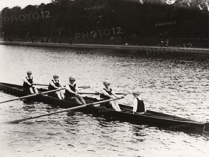 York Regatta, River Ouse, York, Yorkshire, 1928. Artist: Unknown